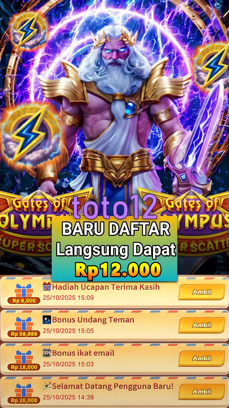 toto12 Masuk